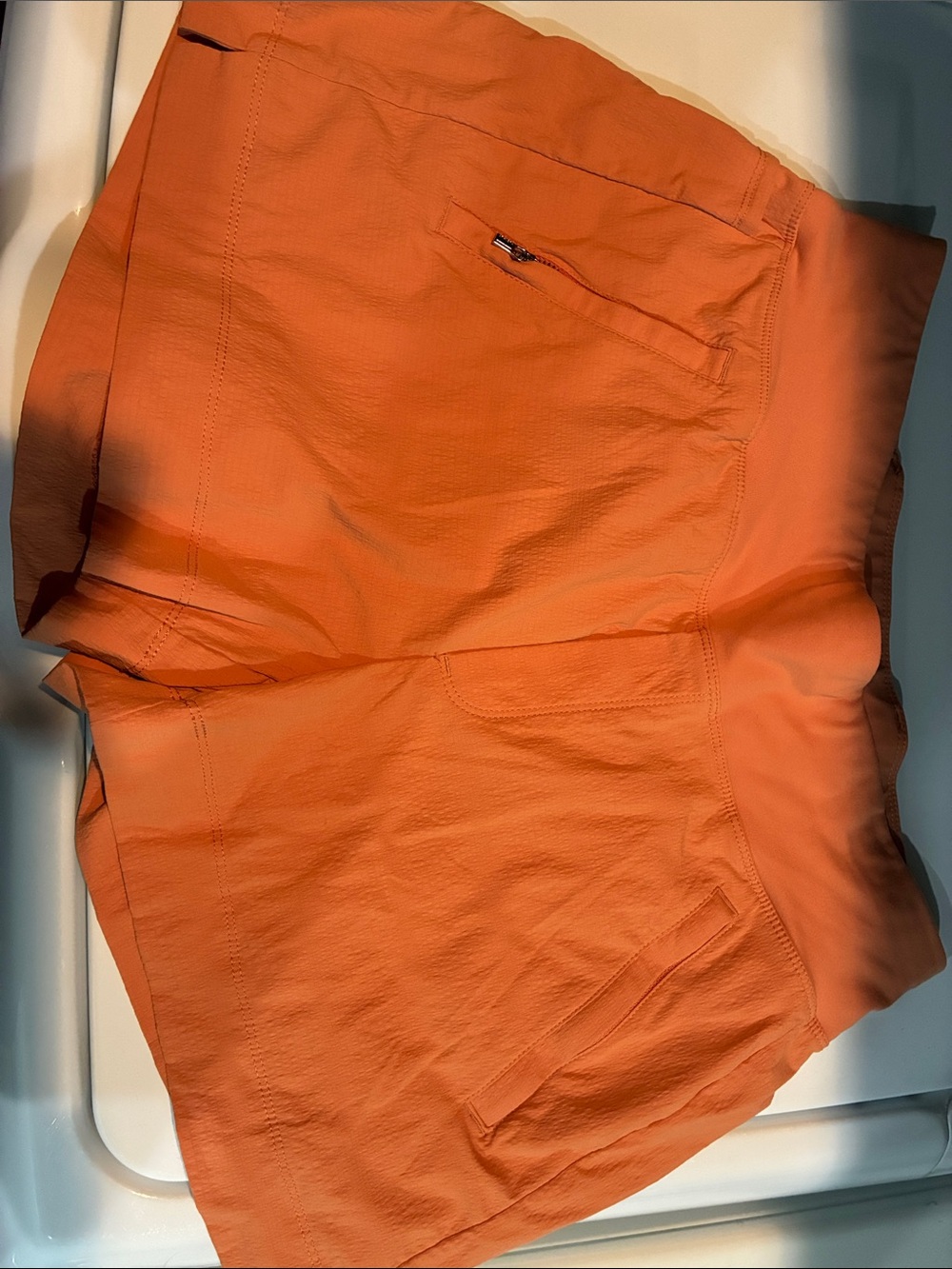 Athleta Men’s Athletic Shorts in Orange